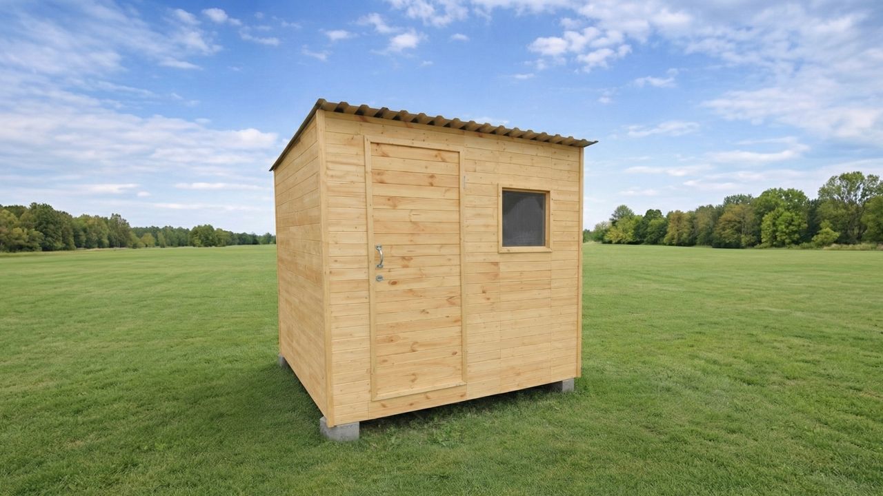 Фото Деревянный хозблок 2,5×2,2 м. - 1