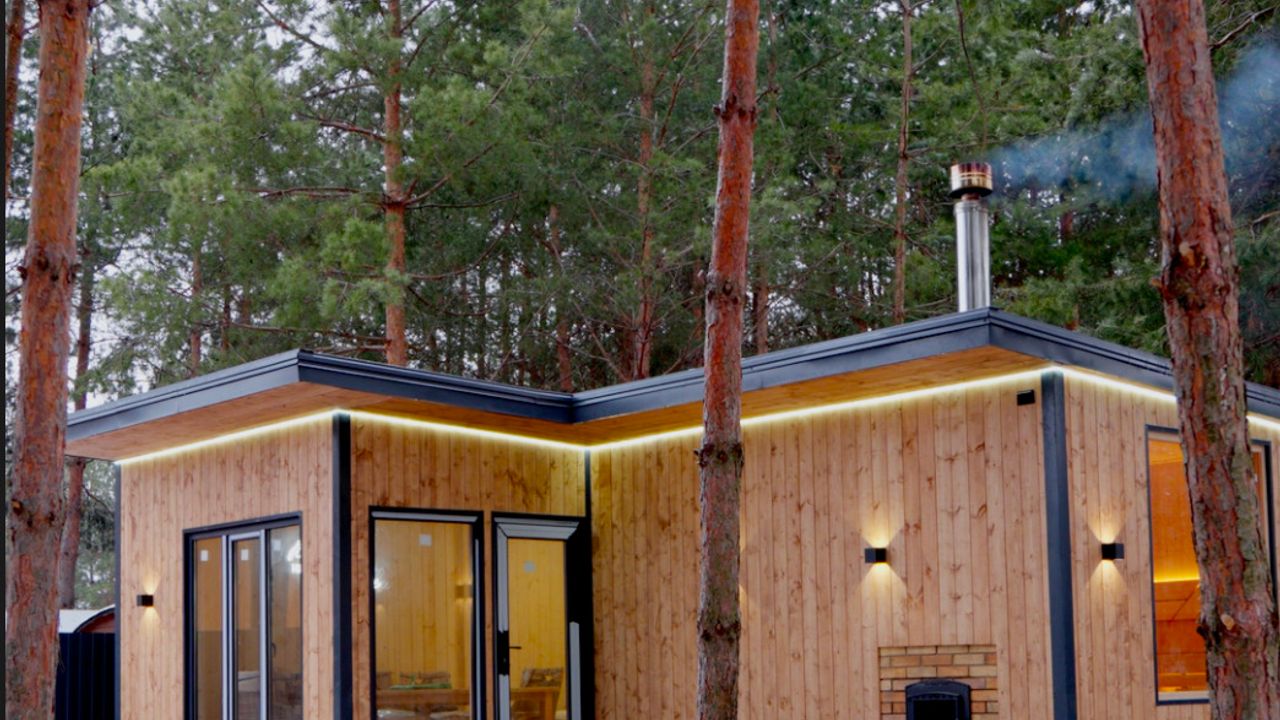 Фото Модульная баня 8х5,5х3,2 м - 1