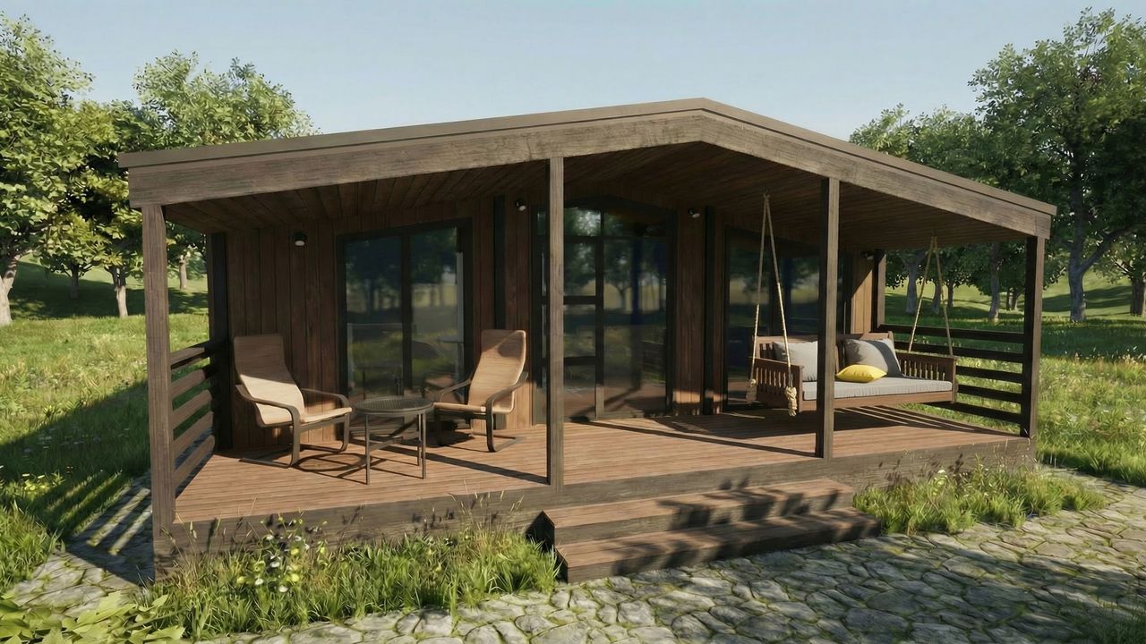 Фото Каркасный модульный дом - 1