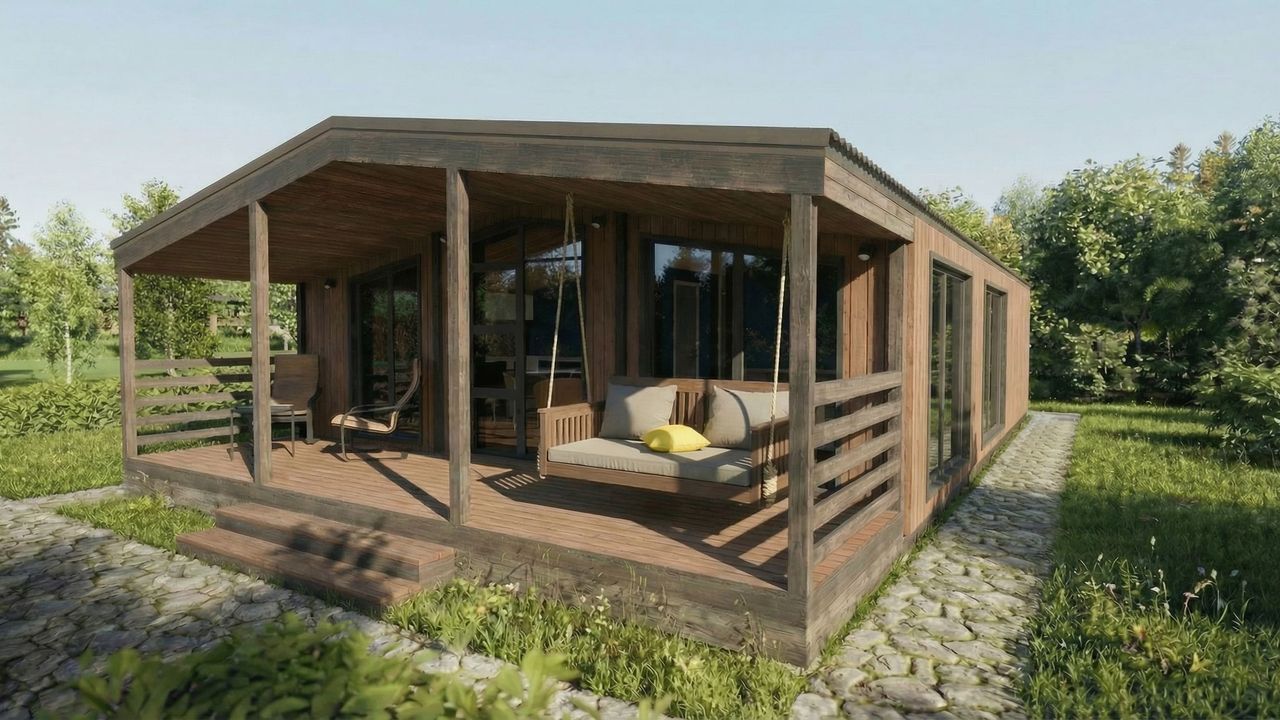 Фото Каркасный модульный дом - 3