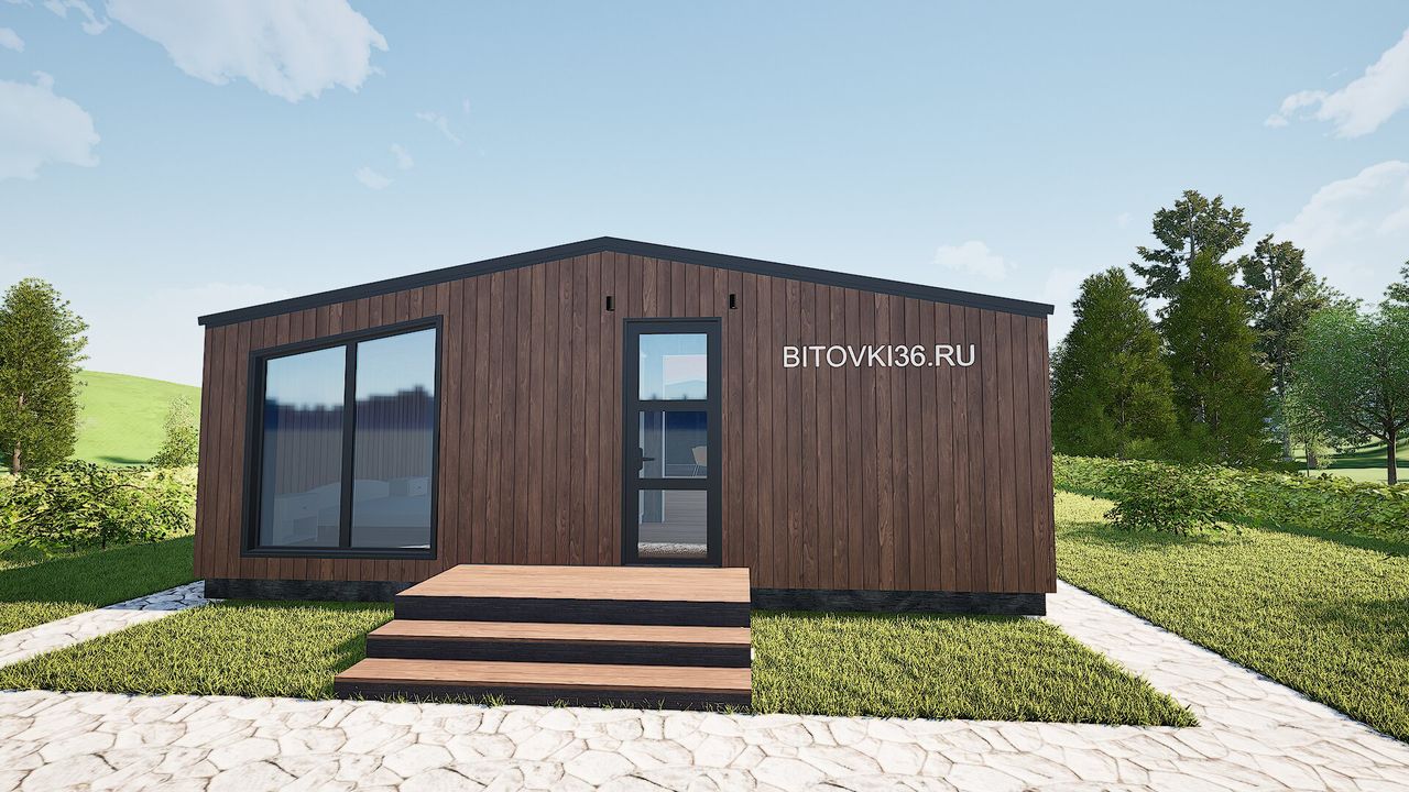 Фото Каркасный модульный дом - 1