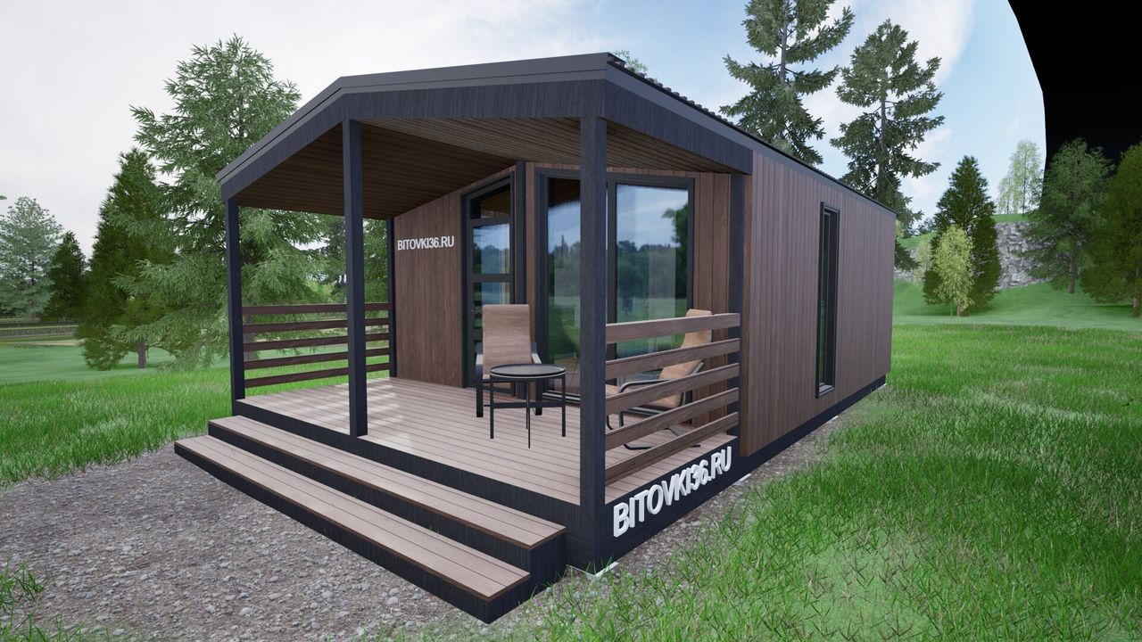 Фото Каркасная модульная баня - 1